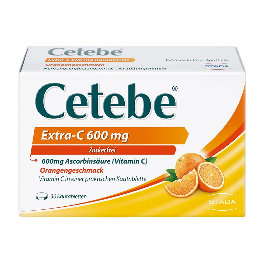 CETEBE Extra-C 600 mg Kautabletten